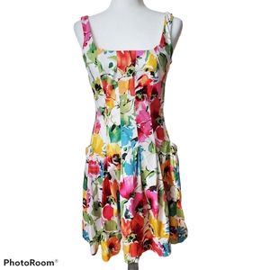 Lauren Ralph Lauren Floral Fit & Flare Dress